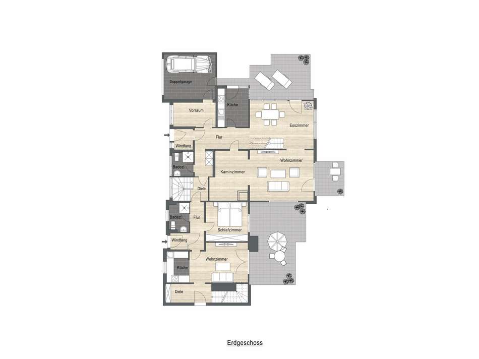 Grundriss Erdgeschoss