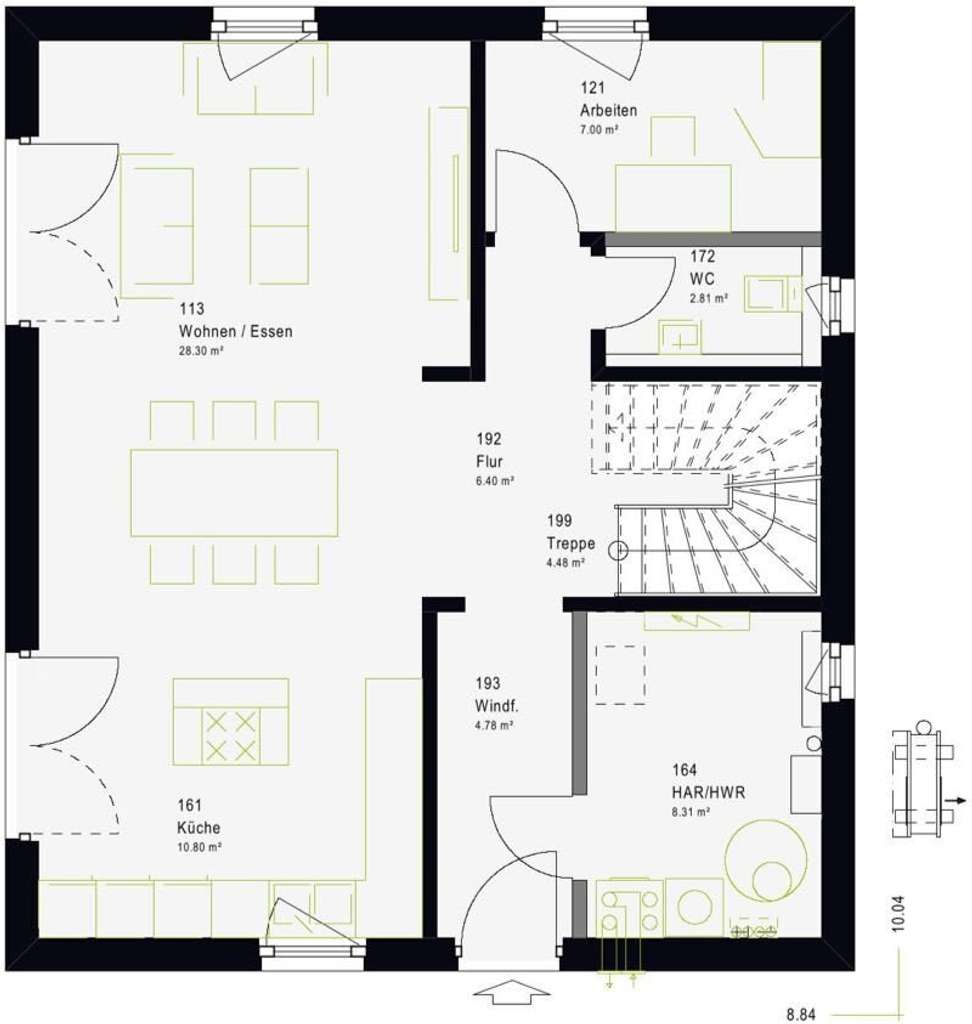 Immobilie in Abstatt - Traumhaus für die Familie - massa haus LifeStyle 14.04.S  - Bild 3