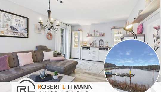 Bild von Wohnen mit Weitblick-Gepflegtes Ein- oder Zweifamilienhaus in einzigartiger Lage direkt an der Lesum