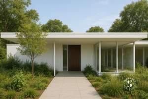 iconic green - Ikonischer Bungalow in bester Lage Düsseldorfs