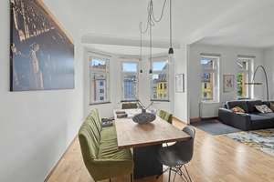 Stilvolle 3-Zimmer-Altbauwohnung mit Aufzug im beliebten Pempelfort – Die vollständige Adresse der Immobilie erhältst du vom Anbieter., 40477 Derendorf, Düsseldorf – Vorschaubild 4