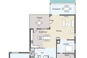 Wohnen im Grünen mit Stadtnähe – Exklusiver Bungalow in Holzhausen mit Pool und Erdwärmepumpe – 4288 Holzhausen, Leipzig – Vorschaubild 9