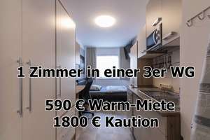 ab sofort  - WG Zimmer in Pforzheim - vollständig möbliert – Blücherstr. 30A, 75177 Nordstadt, Pforzheim – Vorschaubild 1