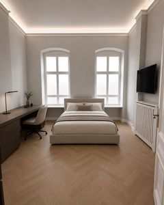 XL - Studio Ku'damm Arbeiten Wohnen Apart. Office Saniert Designer Kurfürstendamm XL-Staufläche