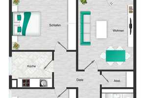 Wunderschöne 3-Zimmer-Wohnung im Erdgeschoss mit Balkon! – Appenzeller Str. 94, 81475 München – Vorschaubild 9