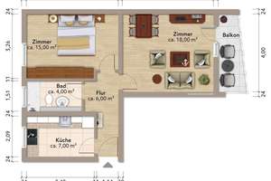 Provisionsfrei & bezugsfrei: Frisch sanierte 
2-Zimmer-Wohnung in der List! – Die vollständige Adresse der Immobilie erhältst du vom Anbieter., 30163 List, Hannover – Vorschaubild 18