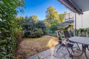 Sonnige 3-Zimmer-Wohnung mit Terrasse und Garten in Daglfing! Kurzfristig bezugsfertig!