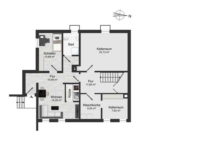 Grundriss Untergeschoss