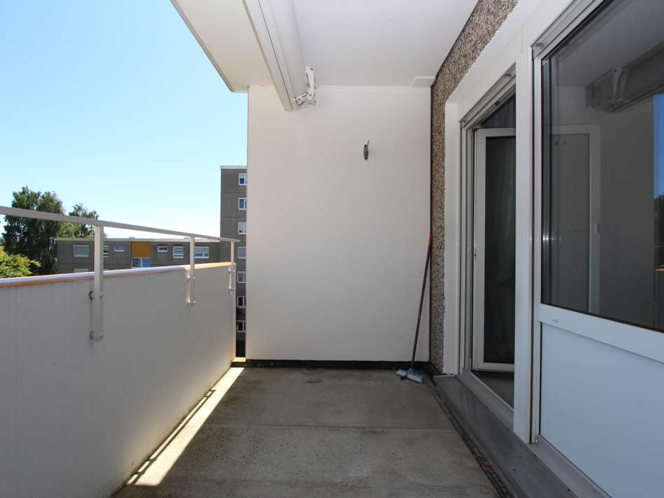 Überdachter Balkon