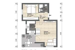 +++ Attraktive 2-Zimmer-Terrassenwohnung mit Süd-Ausrichtung in ruhiger Wohngegend! +++ – Die vollständige Adresse der Immobilie erhältst du vom Anbieter., 1156 Mobschatz, Dresden – Vorschaubild 21