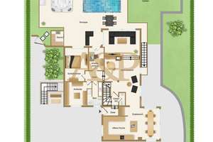Exklusive Villenresidenz mit mediterranem Traumgarten, Pool und privater Wellnessoase – Die vollständige Adresse der Immobilie erhältst du vom Anbieter., 50996 Hahnwald, Köln – Vorschaubild 34