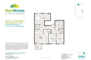 Neubaugebiet Hannover Kronsrode Einbauküche, Süd-Balkon, Gäste-WC, Fußbodenheizung, Lift, Keller, TG – Bärenbleek 4B, 30539 Bemerode, Hannover – Vorschaubild 16