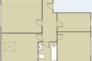 3-Zimmer-Wohnung in Herne-Wanne – Hermannstraße 32, 44649 Wanne, Herne – Vorschaubild 2