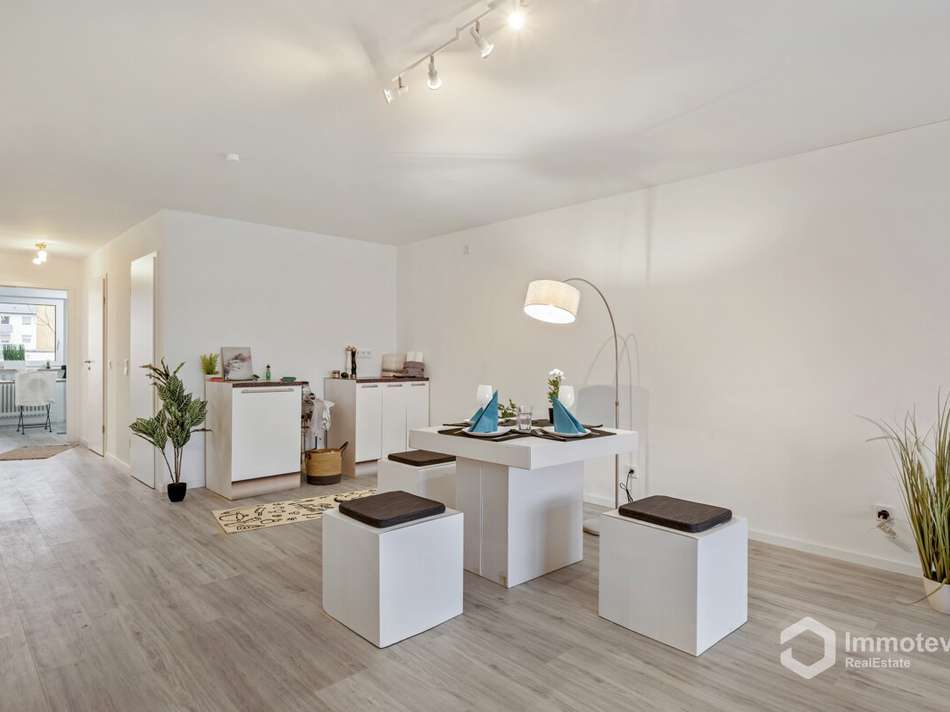 Offene Küche mit Essbereich