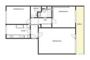 Wohnen zwischen Rhein & Schlosspark – großzügige 3-Zi-Whg. mit Balkon und 2 TG-Plätzen in Urdenbach – 40593 Urdenbach, Düsseldorf – Vorschaubild 21
