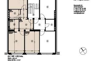 *GUT GESCHNITTENE 3 ZI WOHNUNG* - MIT BALKON IN UNTERBILK – Benzenbergstr. 52, 40219 Unterbilk, Düsseldorf – Vorschaubild 14