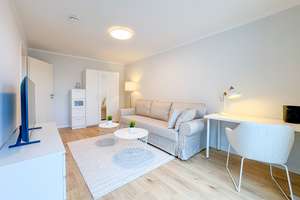 Sanierte 3-RW * hochwertig möbliert * EBK * Bad mit Du + WMA  * Balkon * TG-SP * zentral * Aufzug – Cottaer Straße 8, 1159 Friedrichstadt, Dresden – Vorschaubild 4