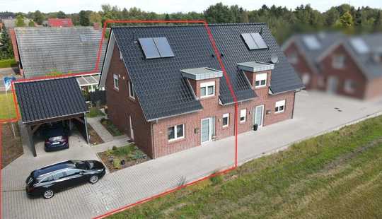 Bild von Zuhause am Splitting in Papenburg- Attraktive Doppelhaushälfte!