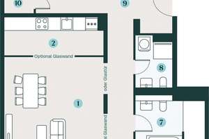 Großzügige 5-Zimmer-Wohnung mit viel Raum zur Entfaltung – Schützenplatz 8, 1067 Wilsdruffer Vorstadt/Seevorstadt-West, Dresden – Vorschaubild 2