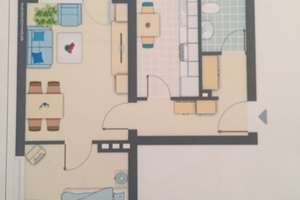 625€, 50 m², 2 Zimmer EG Wohnung mit Balkon – Irenenstr 81, 40468 Unterrath, Düsseldorf – Vorschaubild 8