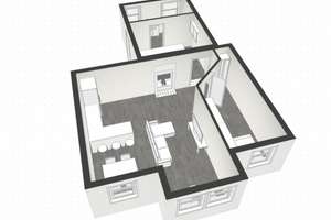 Hochwertige Ausstattung,möbliert-Erstbezug nach Kernsanierung: 2-Zimmer-Souterrain-Whg.,Design EBK – Die vollständige Adresse der Immobilie erhältst du vom Anbieter., 12165 Steglitz, Berlin – Vorschaubild 30