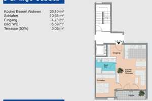 Neubau 2021: exklusive 2-Zimmer-Wohnung mit Loggia und Einbauküche – Rothenburger Straße 172b, 90439 Nürnberg – Vorschaubild 16