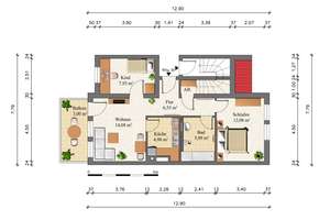 Arbeiten am Campus, wohnen im Grünen, 2,5 Zimmerwohnung mit Balkon & TG zu verkaufen – Die vollständige Adresse der Immobilie erhältst du vom Anbieter., 91052 Rathenau, Erlangen – Vorschaubild 16