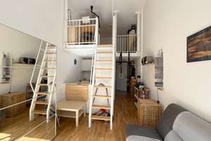 Sofort beziehbar - einzigartiges Galerie-Apartment mit Terrasse – Die vollständige Adresse der Immobilie erhältst du vom Anbieter., 81669 Ramersdorf, München – Vorschaubild 1
