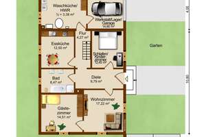 Renovierungsbed. Einfamilienhaus mit Pool & viel Potenzial am Ortsrand zu einem bezahlbaren Preis – Die vollständige Adresse der Immobilie erhältst du vom Anbieter., 86925 Fuchstal – Vorschaubild 19