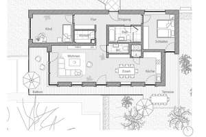 * einzelstehendes, exklusives Gartenhaus im bekannten Lahmann-Sanatorium * – Die vollständige Adresse der Immobilie erhältst du vom Anbieter., 1324 Bühlau/Weißer Hirsch, Dresden – Vorschaubild 3