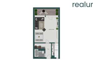 Leben mit Weitblick - 1,5-Zimmer Wohnung mit Sanierungsbedarf - nur bei realunis – Die vollständige Adresse der Immobilie erhältst du vom Anbieter., 76131 Oststadt, Karlsruhe – Vorschaubild 2