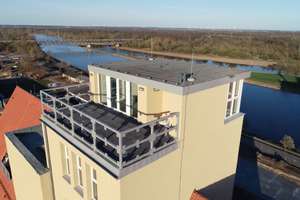 Fantastischer rundum  Ausblick  über die Elbe und Stadt MD – Werner-Heisenberg-Straße 25, 39106 Alte Neustadt, Magdeburg – Vorschaubild 15