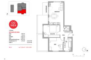 Großzügige 3-Zimmer-Wohnung mit Tageslichtbad, Süd-Erker und sonniger Dachterrasse – Pembaurstraße 6, 81243 Pasing, München – Vorschaubild 2