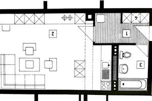 Paket: 3 Zi-Whg mit Balkon plus 1-Zi-Apartement mit Wintergarten - behindertengerecht - Mainpark – 63065 Mathildenschule, Offenbach am Main – Vorschaubild 25