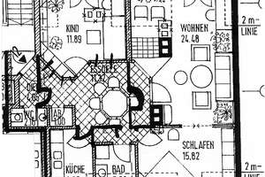 3 Zi.-Altbauwohnung mitten in Schwabing an der Münchner Freiheit – Hesseloher Straße  2, 80802 Münchner Freiheit, München – Vorschaubild 13