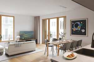 Neubau 2-Zimmerwohnung mit Südbalkon – Ladenburger Straße 14, 69120 Neuenheim, Heidelberg – Vorschaubild 4