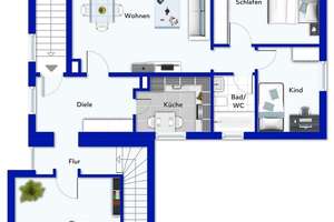 135 m² Wohnfläche | 639 m² Grundstück | Freistehendes Haus mit Einliegerwohnung in Wiesbaden – Die vollständige Adresse der Immobilie erhältst du vom Anbieter., 65187 Biebrich, Wiesbaden – Vorschaubild 16