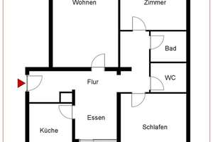 Hier können Sie sofort einziehen, für jedes Alter geeignet – Die vollständige Adresse der Immobilie erhältst du vom Anbieter., 64289 Kranichstein, Darmstadt – Vorschaubild 11