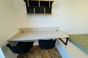 Modernes möbliertes Studio direkt in Adlershof mit EBK, Balkon und Abstellkammer!! – Otto-Franke-Straße 45, 12489 Adlershof, Berlin – Vorschaubild 12