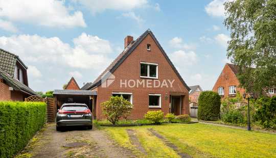 Bild von Gepflegtes Einfamilienhaus mit Garten und neuer Heizung