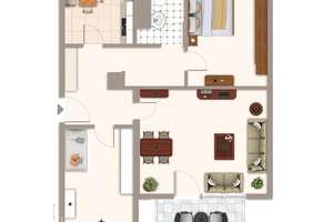 HEGERICH: Vermietete 3-Zimmer-Wohnung mit Südbalkon  im Zamdorf - Bogenhausen – Die vollständige Adresse der Immobilie erhältst du vom Anbieter., 81929 Englschalking, München – Vorschaubild 9