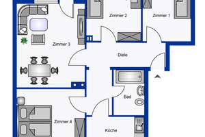ERSTBEZUG Sanierte 4-Zimmer Wohnung in schöner Lage – Jungferntalstr. 122, 44369 Jungferntal-Rahm, Dortmund – Vorschaubild 14