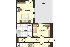 Attraktive Kapitalanlage: Saniertes Kapitänshaus | 3 FEWOs – 200 m zum Ostseestrand | www.LUTTER.net – Die vollständige Adresse der Immobilie erhältst du vom Anbieter., 18119 Seebad Warnemünde, Rostock – Vorschaubild 17