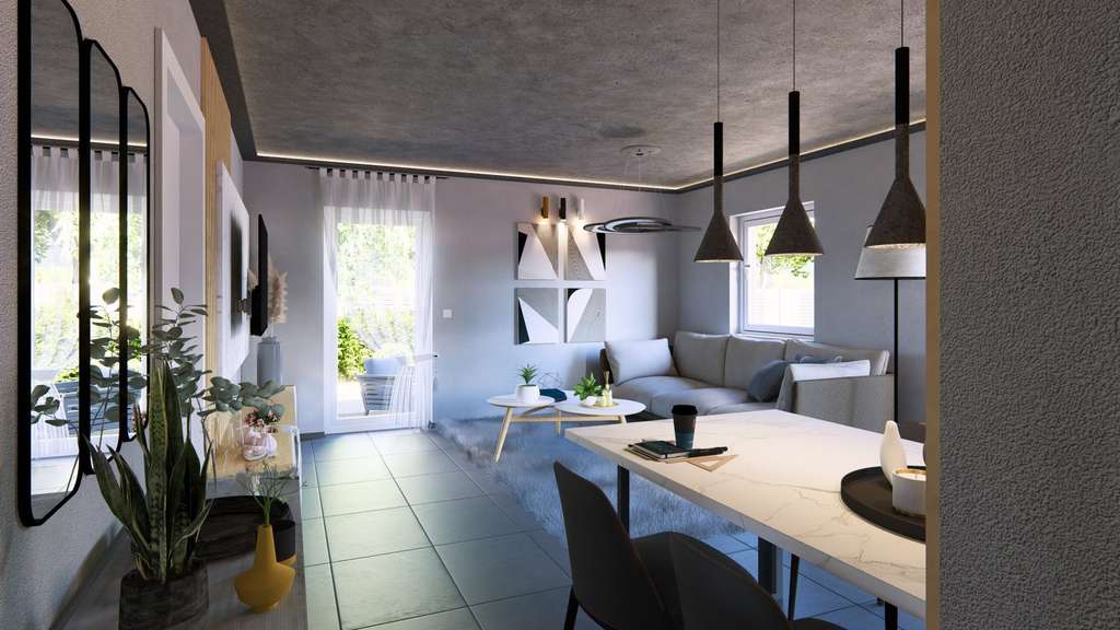 Immobilie in Großbardorf - Individueller Bungalow in Großbardorf - Ihr Traumhaus mit allkauf Servicegarantie - Bild 3