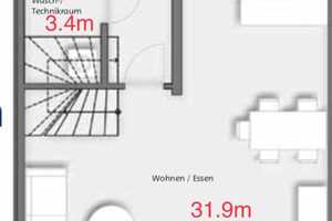 Neues Haus 5 Schlafzimmer. Großer Küche & Garten. Fully furnished – Im Flieder 8, 63075 Offenbach am Main – Vorschaubild 32