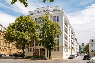 Exklusives wohnen im Hochparterre – moderne 3-Raum-Wohnung im Erstbezug