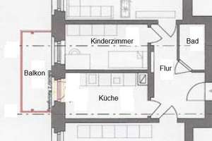 Helle 3-Zimmer-Wohnung mit Balkon in Dresden-Cotta – Gottfried-Keller-Straße  35, 1157 Cotta (Stadtteil), Dresden – Vorschaubild 15