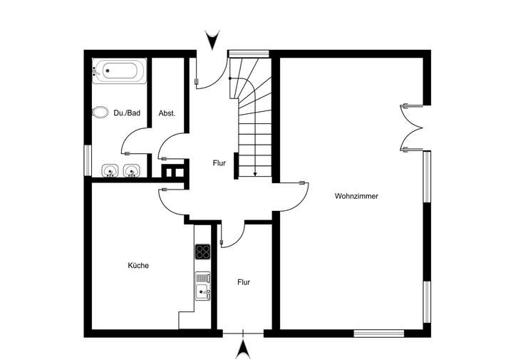 Grundriss Erdgeschoss