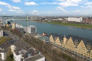 Exklusive 4-Zimmer-Wohnung mit Rheinblick im denkmalgeschützten „Siebengebirge“ – Rheinauhafen Köln – Die vollständige Adresse der Immobilie erhältst du vom Anbieter., 50678 Neustadt/Süd, Köln – Vorschaubild 3