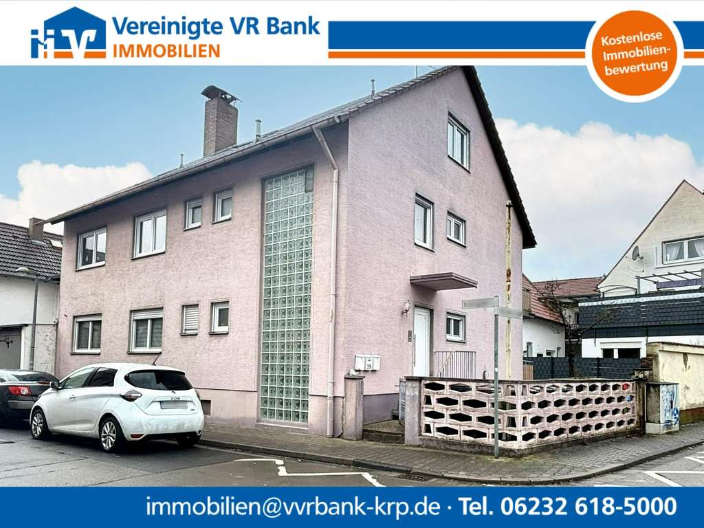 Immobilie in Otterstadt - Top gepflegte Wohnungen! Vermietetes Dreifamilienhaus  - Bild 0